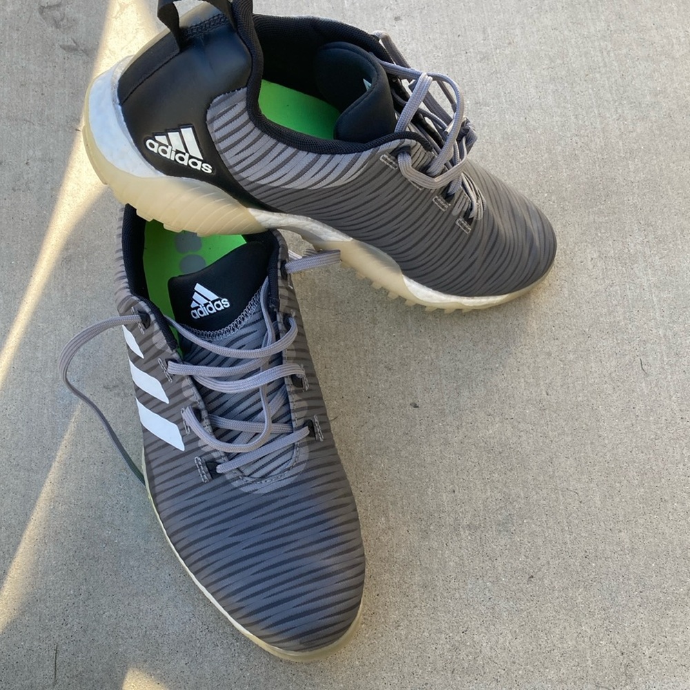 Adidas Men's Gray Golf Shoes size 11